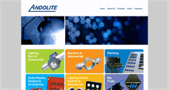 Desktop Screenshot of andolite.co.uk