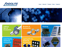 Tablet Screenshot of andolite.co.uk